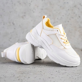 SHELOVET Stílusos fehér cipők 1