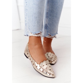 Női áttört naplók Lu Boo Golden aranysárga 2