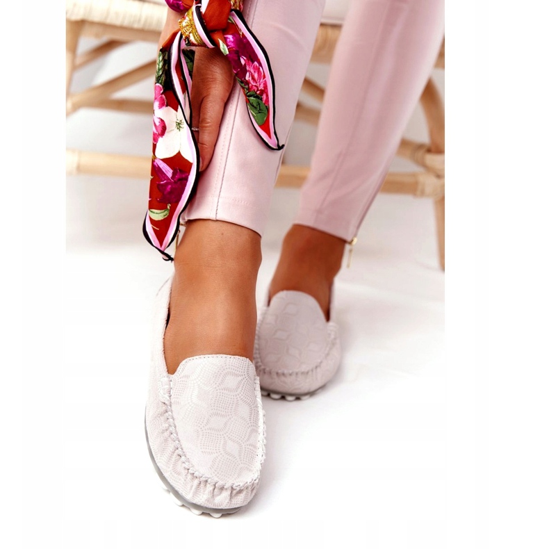 Környezetbarát Rio Flore bőr bőrcipők szürke 1