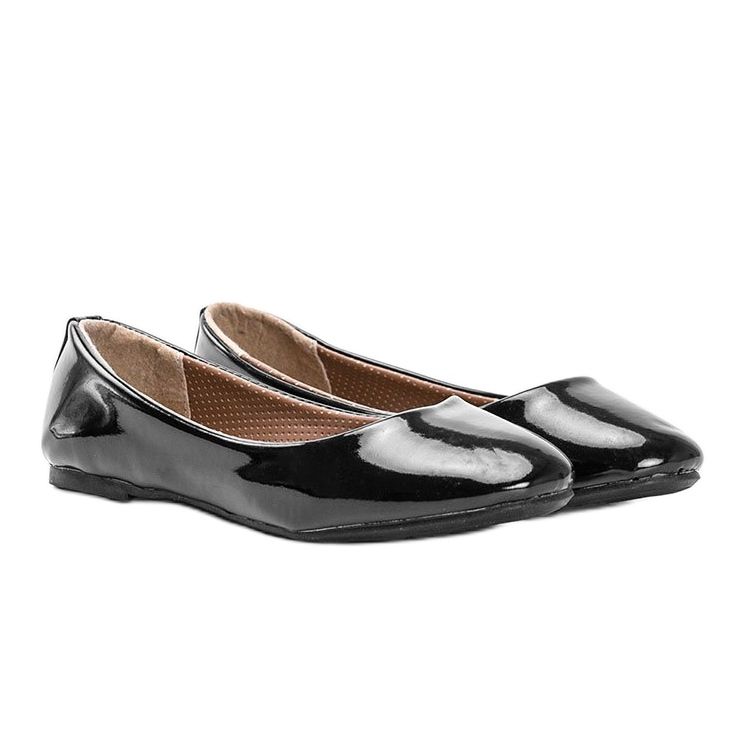 Fekete lakkozott Sixth Avenue balerinák 1