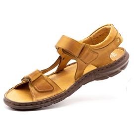 Polbut 277 piros szandál narancs 1