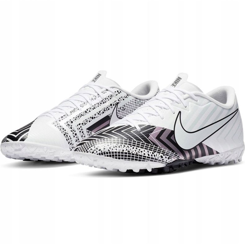 Nike Mercurial Vapor 13 Academy Mds Tf M CJ1306 110 futballcipő fehér, fehér, fekete fehér 2 Nike Mercurial Vapor 13 Academy Mds Tf M CJ1306 110 futballcipő fehér, fehér, fekete fehér 2