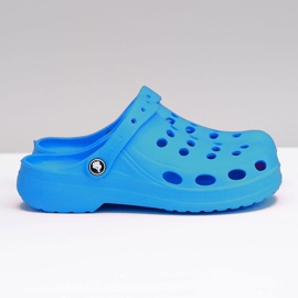 Flameshoes Női papucs Eva Blue Foam Crocs kék 1