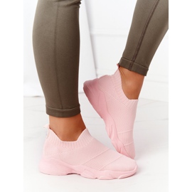 PS1 Női sportcipő csúszós rózsaszín jógaóra 1