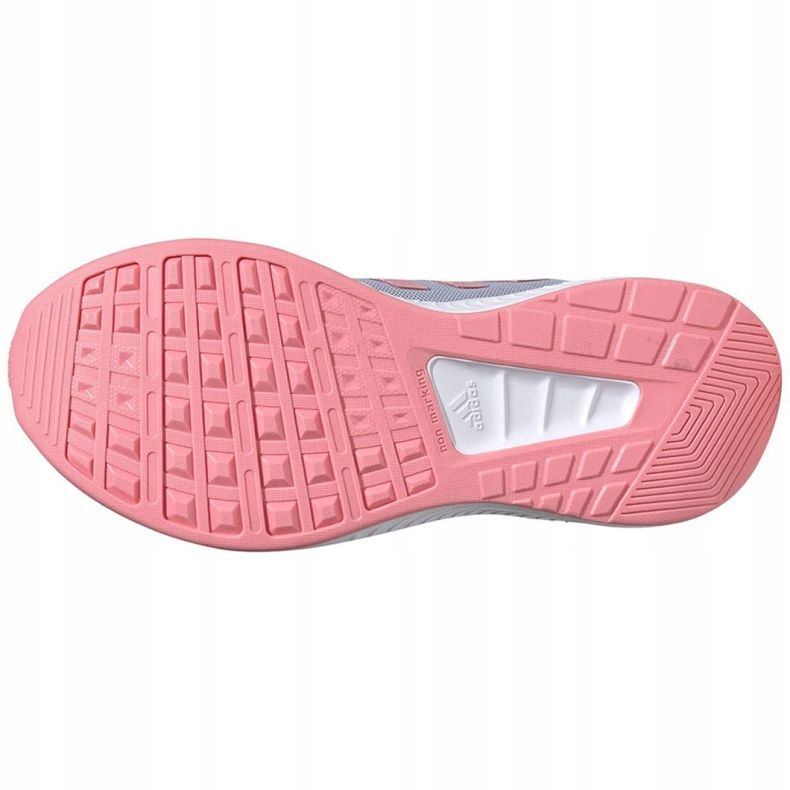 Adidas Runfalcon 2.0 K gyermekcipő szürke-rózsaszín FY9497 2