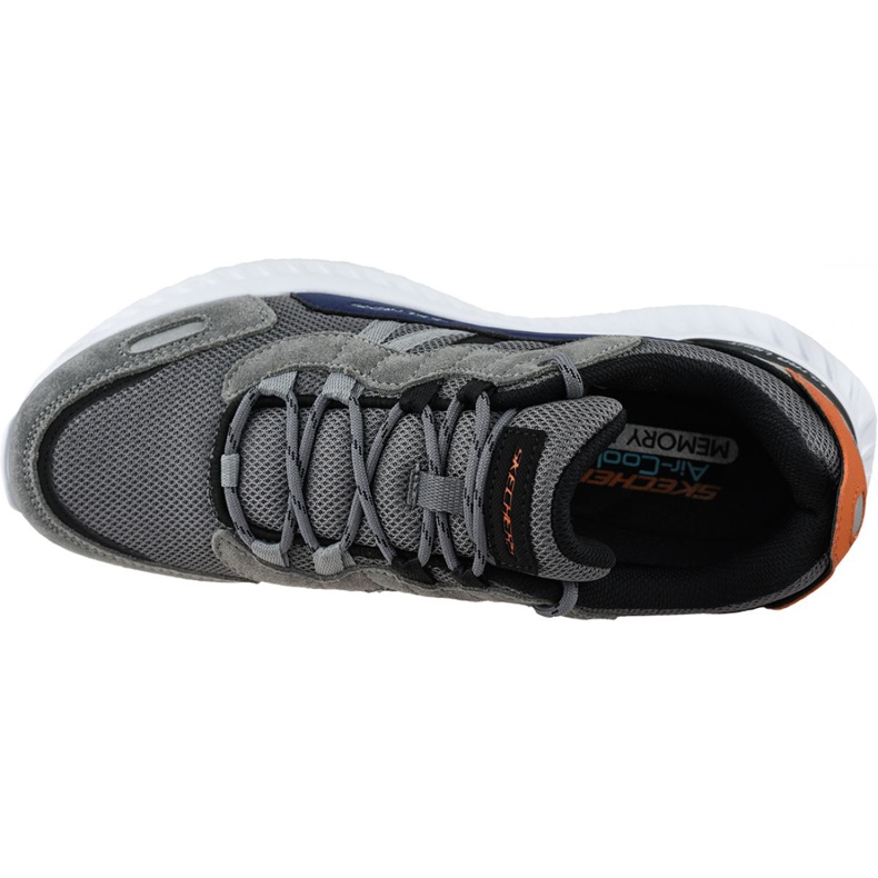Skechers Matera 2.0-Ximino M 232011-GYMT sötétkék narancssárga szürke 2
