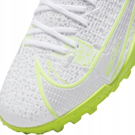 Nike Mercurial Vapor 14 Academy Tf CV0978 107 futballcipő ezüst 4
