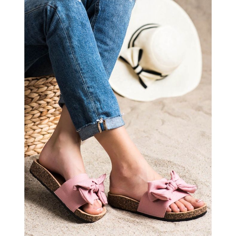 SHELOVET Papucs íjjal rózsaszín 1