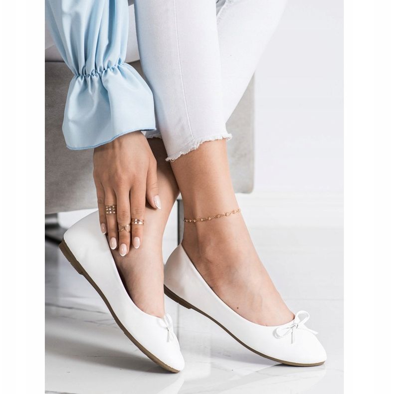 Diamantique Klasszikus balerinák fehér 2