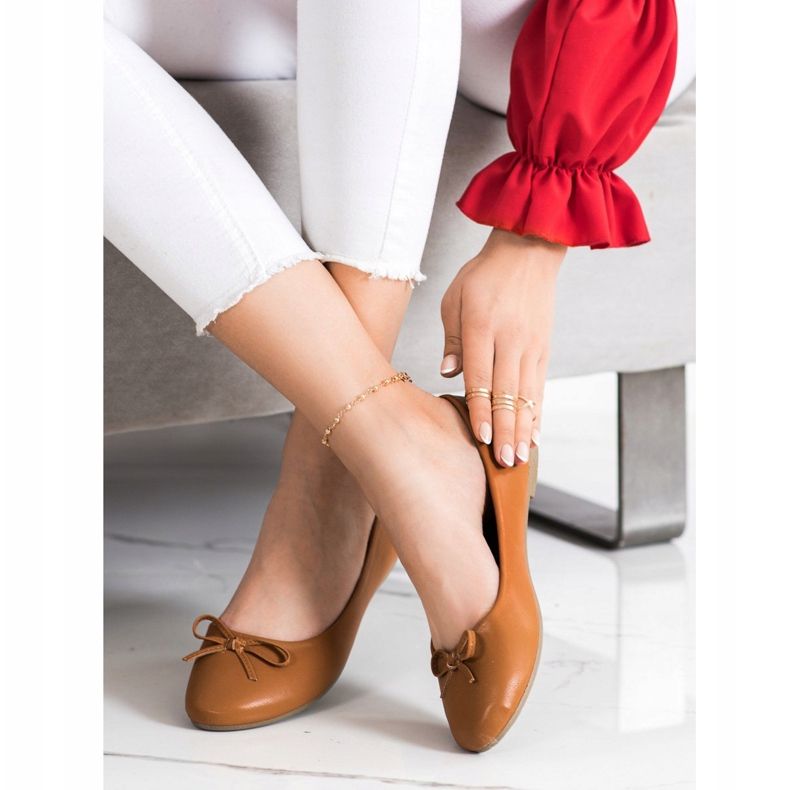 Diamantique Klasszikus balerinák barna 1