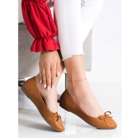 Diamantique Klasszikus balerinák barna 2