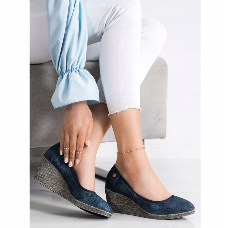 Goodin Könnyű ék szivattyúk sötétkék kék 1