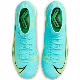Nike Mercurial Superfly 8 Academy Tf CV0953 403 futballcipő zöld 1