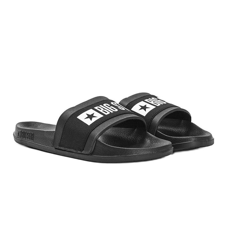 Fekete női Big Star Lils papucs 1