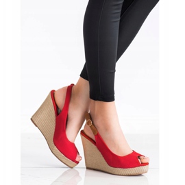 Goodin Magas sarkú szandál piros 1