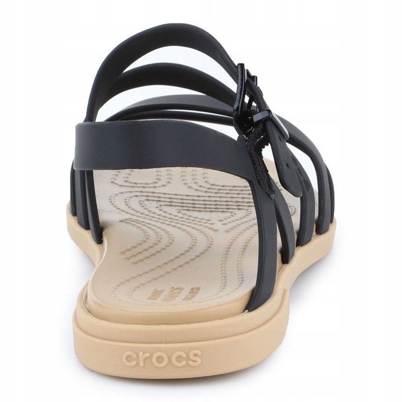 Crocs Tulum Sandal W 206107-00W fekete 5
