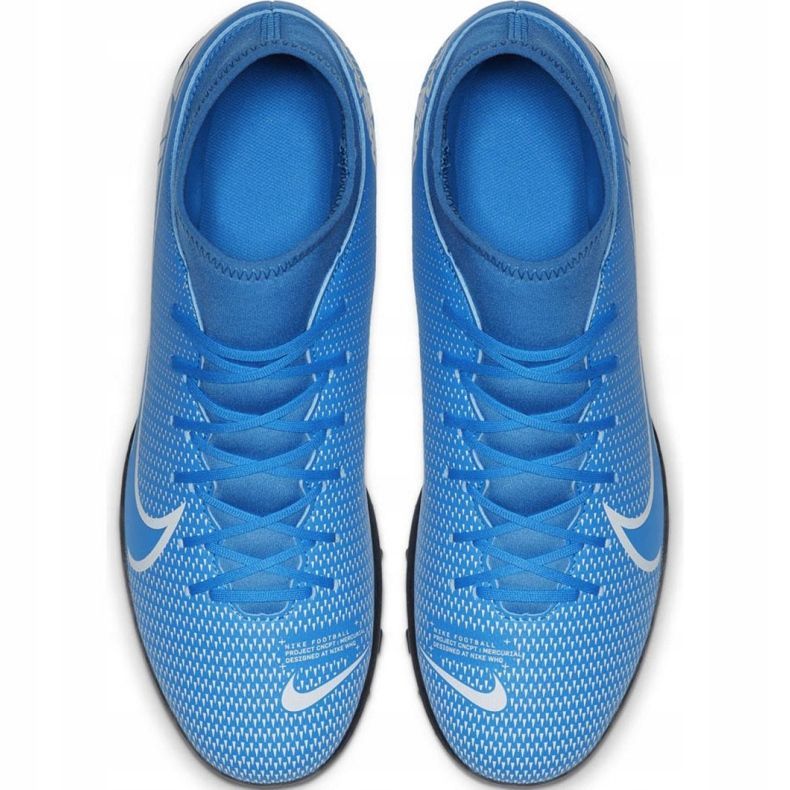 Nike Mercurial Superfly 7 Club Tf Jr AT8156 414 futballcipő sokszínű kék 1