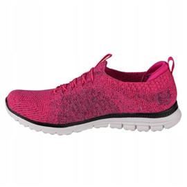 Skechers Luminate-She's Magnificent W 104075-HPBK fekete rózsaszín 1