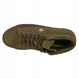 Converse One Star Pro Suede Mid M 157869C cipő zöld 2