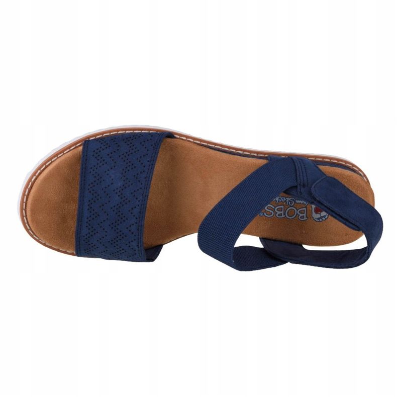 Skechers Desert Kiss W 31440-NVY Szandál fekete sötétkék 2