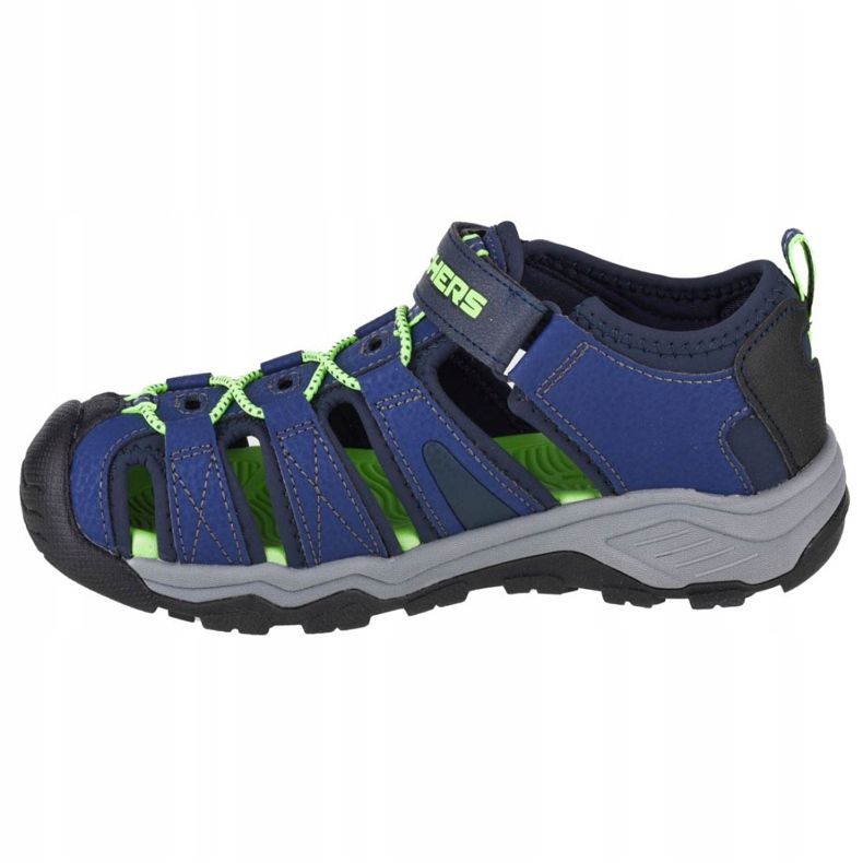 Skechers Solar Quest Jr 400060L-NVBK fekete sötétkék 1 Skechers Solar Quest Jr 400060L-NVBK fekete sötétkék 1