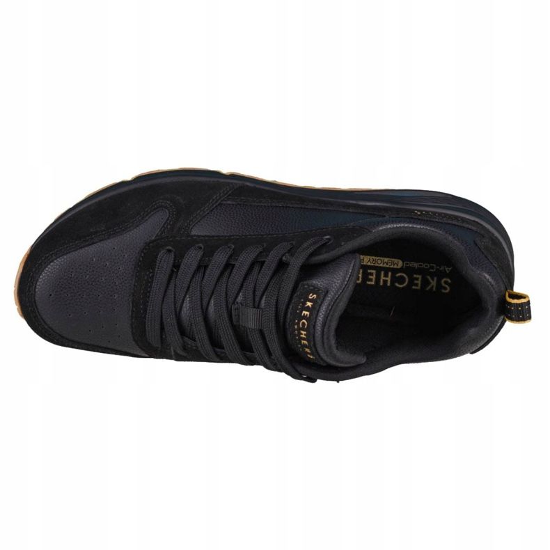 Skechers Uno-Solid Air W 155132-BBK Cipő fekete 2