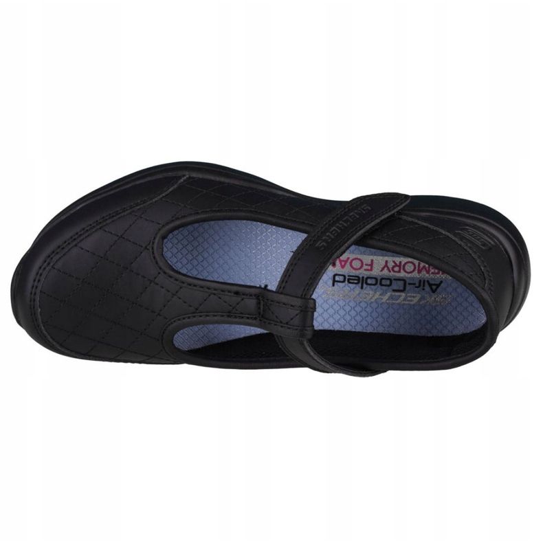 Skechers Microstrides-School Trendz Jr 85716L-BBK fekete kék 2