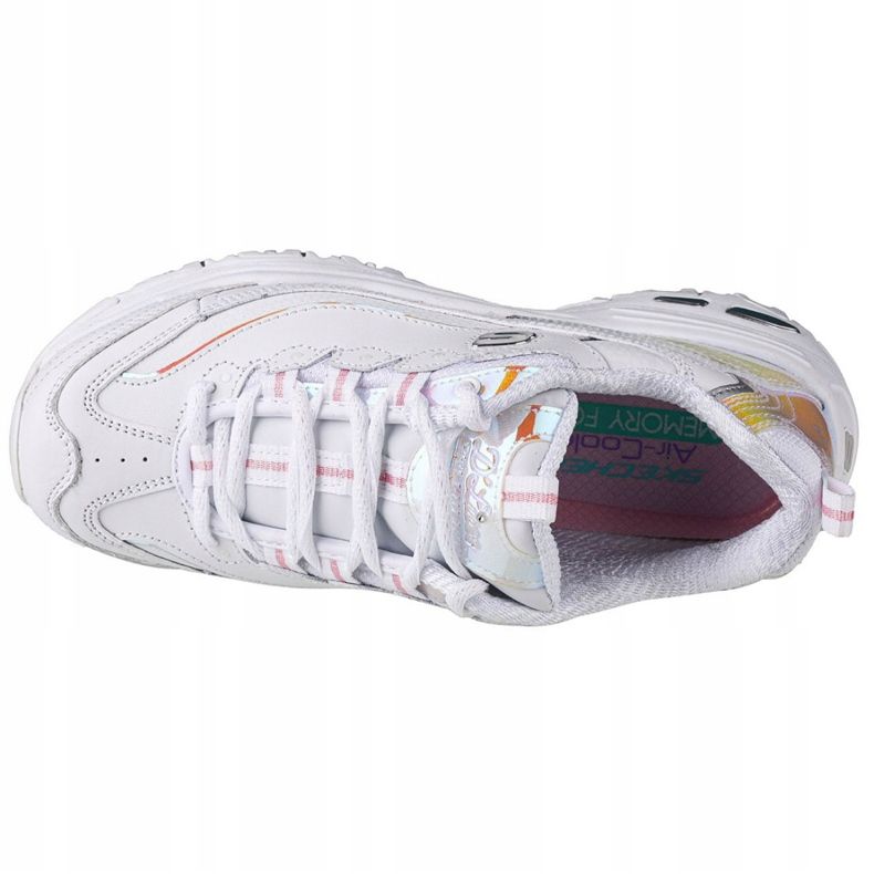 Skechers D'Lites Pearly Glow W 149142-WHT Cipő fehér 2 Skechers D'Lites Pearly Glow W 149142-WHT Cipő fehér 2