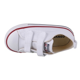 Converse Chuck Taylor All Star 2V Ox Jr 769029C fehér sötétkék 2 Converse Chuck Taylor All Star 2V Ox Jr 769029C fehér sötétkék 2