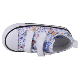 Converse Chuck Taylor All Star 2V Ox Jr 770655C fehér sötétkék 2 Converse Chuck Taylor All Star 2V Ox Jr 770655C fehér sötétkék 2