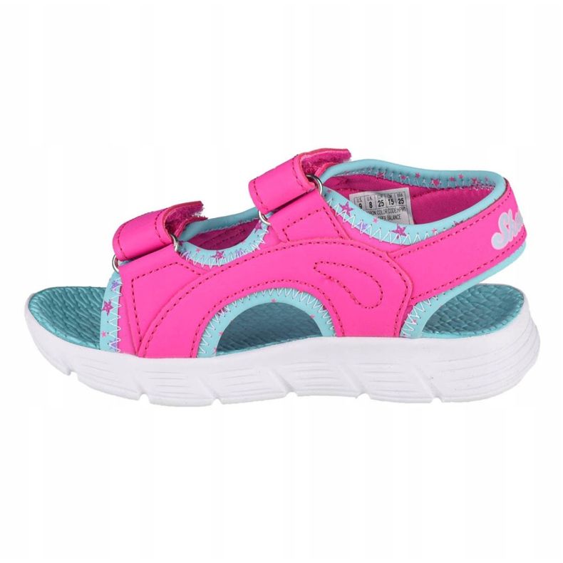 Skechers C-Flex Sandal-Star Zoom Jr 86980N-HPMT kék rózsaszín 1