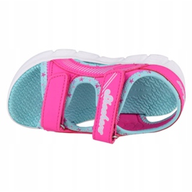 Skechers C-Flex Sandal-Star Zoom Jr 86980N-HPMT kék rózsaszín 2