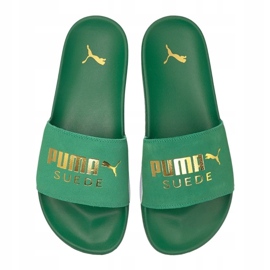 Puma Leadcat Ftr Suede Classic papucs zöld 372277 10 1