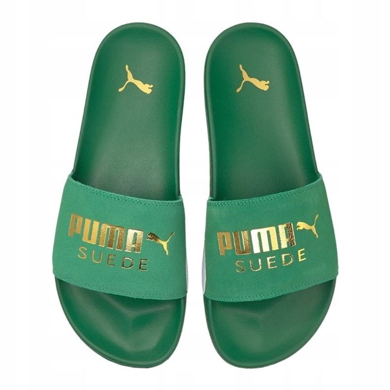 Puma Leadcat Ftr Suede Classic papucs zöld 372277 10 1