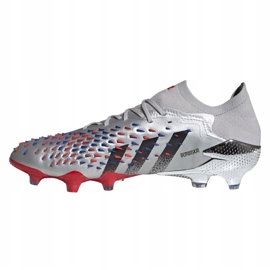 Adidas Predator Freak.1 Low Fg M FY1051 futballcipő szürke ezüst 1