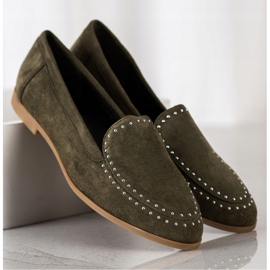 Coura Klasszikus Suede Lords zöld 2