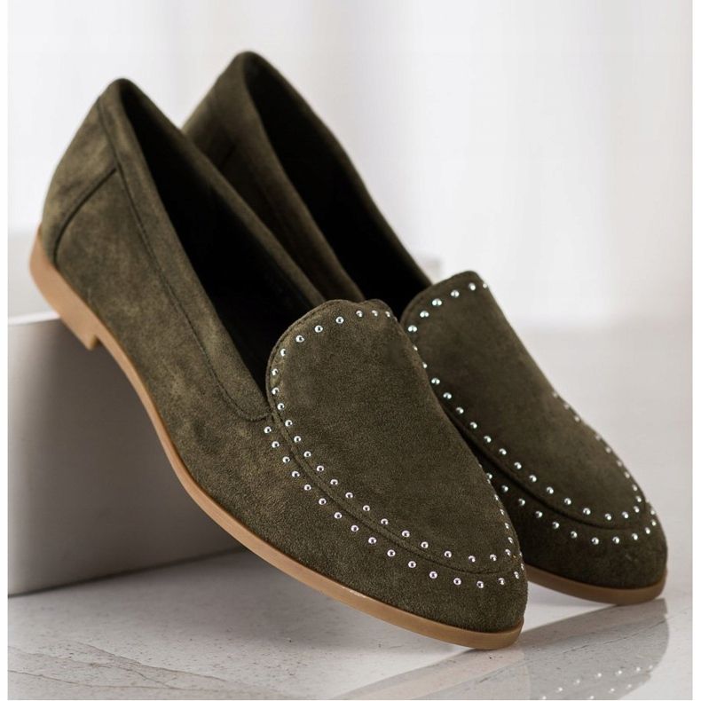 Coura Klasszikus Suede Lords zöld 2