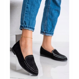 Coura Klasszikus Suede Lords fekete 1