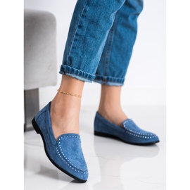 Coura Klasszikus Suede Lords kék 1