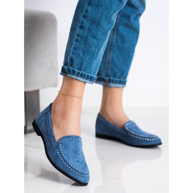 Coura Klasszikus Suede Lords kék 1