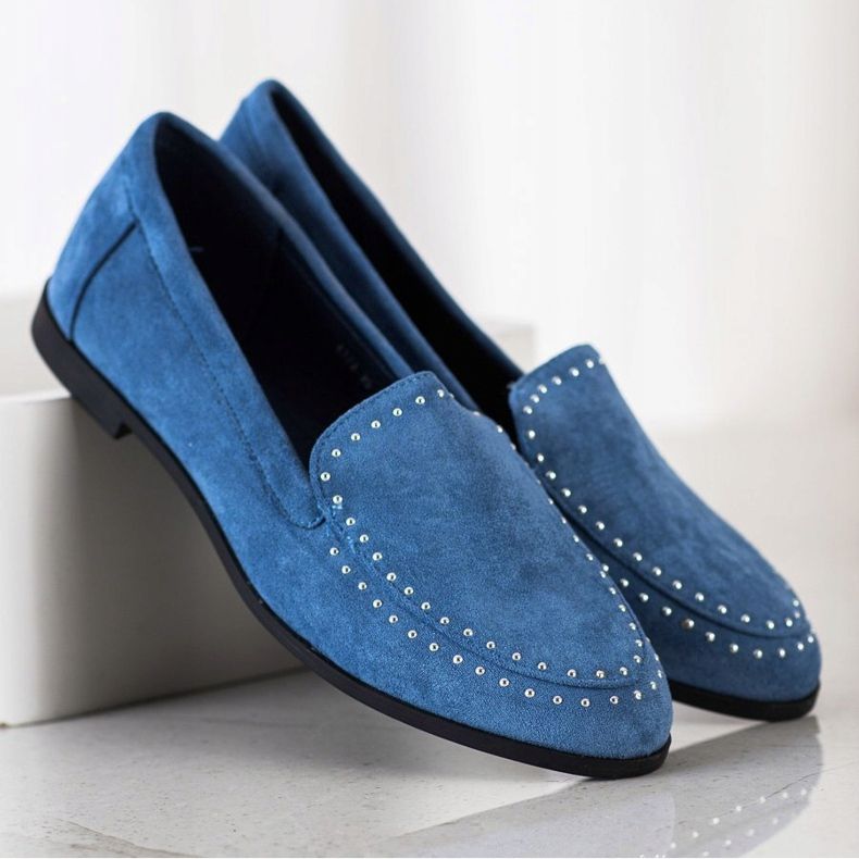 Coura Klasszikus Suede Lords kék 2