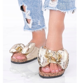 Arany papucs Norris íjjal aranysárga 1