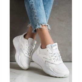 SHELOVET Stílusos cipők fehér 2