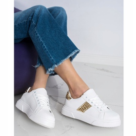 SHELOVET Cipők Díszekkel fehér 2