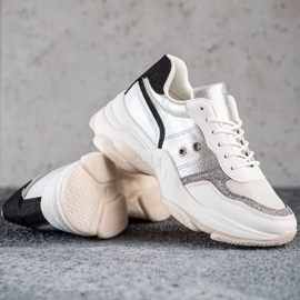 SHELOVET Kényelmes, divatos cipők fehér sokszínű 1