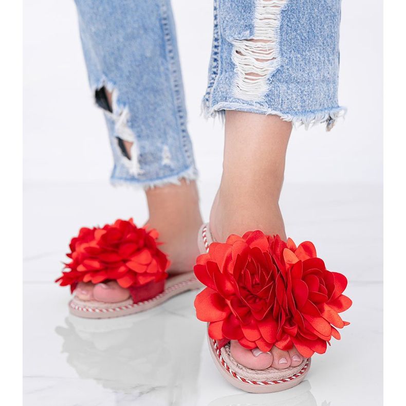 Dain női piros papucs 1