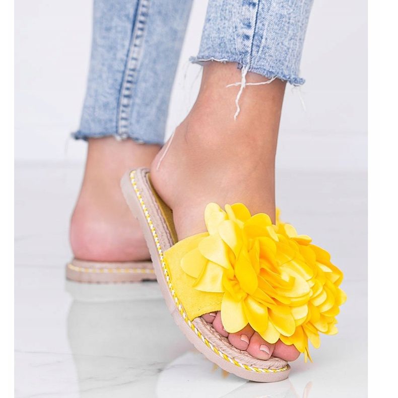 Sárga női papucs 1