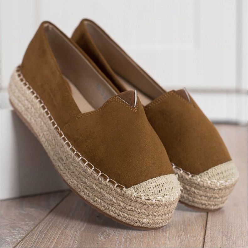 Primavera Espadrilles A Platformon barna 2