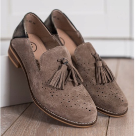 Filippo Bőr Urak Karimákkal barna 2