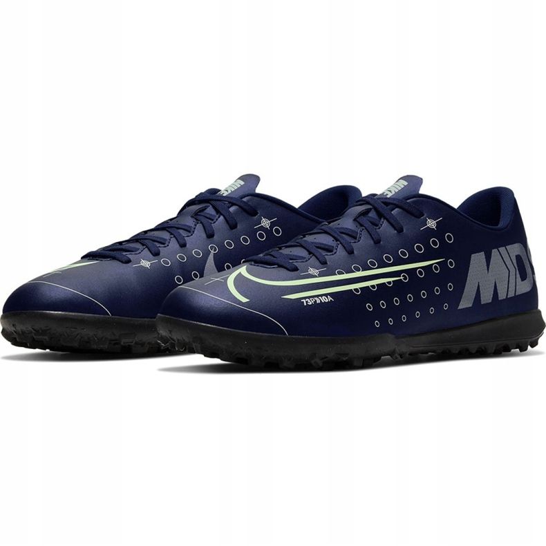 Nike Mercurial Vapor 13 Club Mds Tf M CJ1305-401 futballcipő sötétkék 3